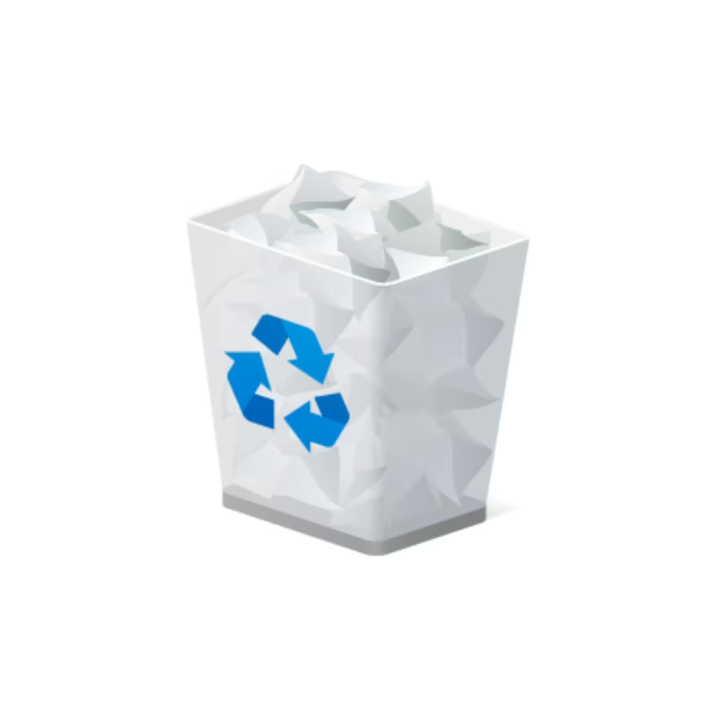 Recycle Bin icon on Windows 10