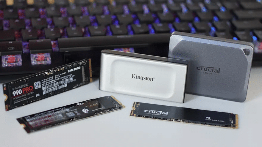 different brands of SSD